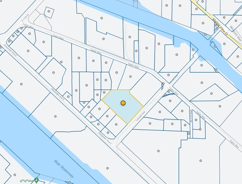 3401 Lincoln Ave, Tacoma, WA à louer - Plan cadastral - Image 2 de 3