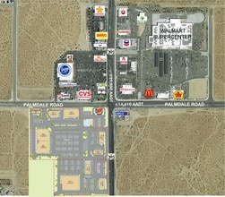 12037 Palmdale Rd, Victorville, CA - Aérien  Vue de la carte - Image1