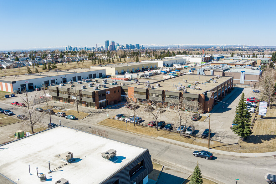 2115 27th Ave NE, Calgary, AB for lease - Aerial - Image 3 of 5