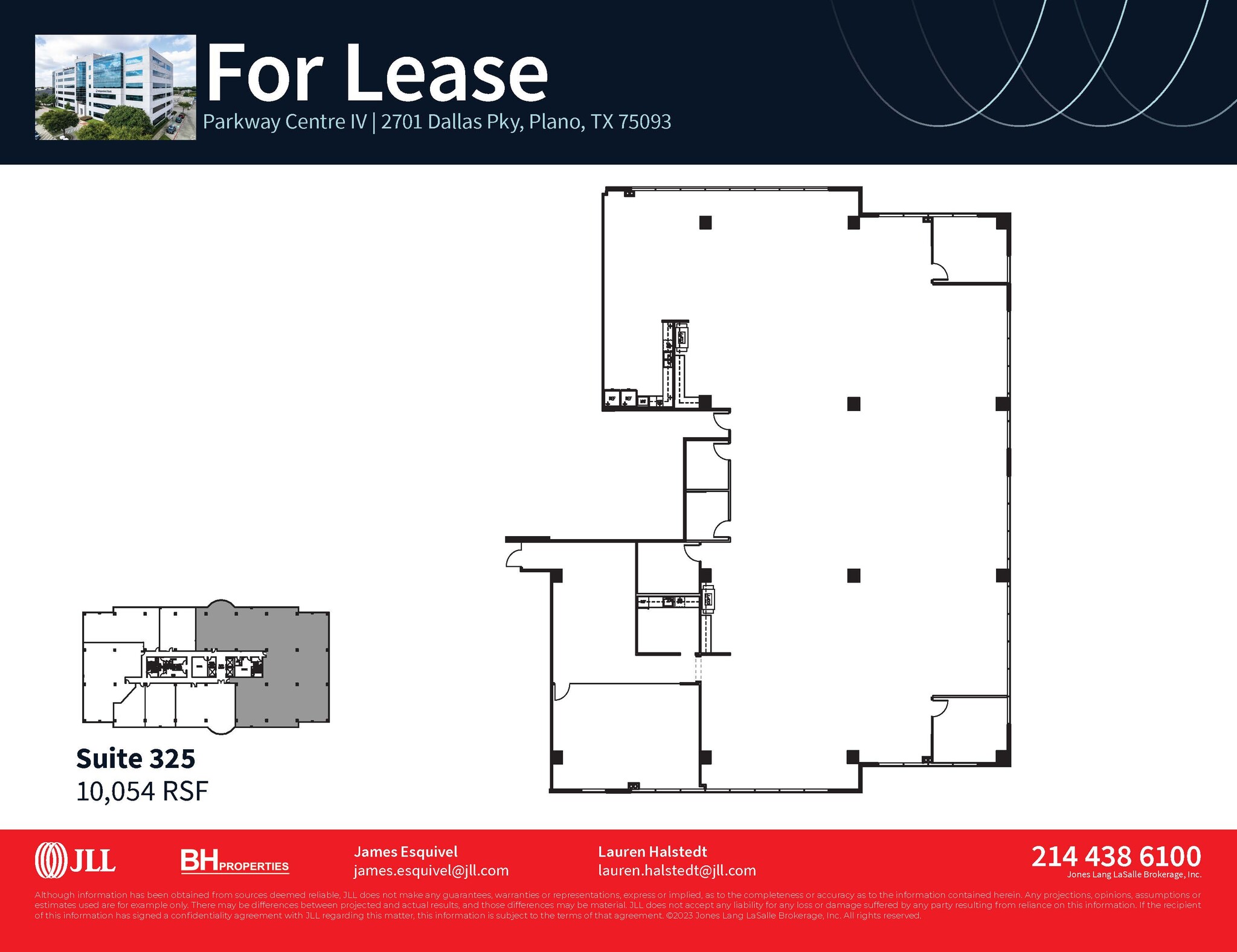 2701 Dallas Pky, Plano, TX à louer Plan d  tage- Image 1 de 1