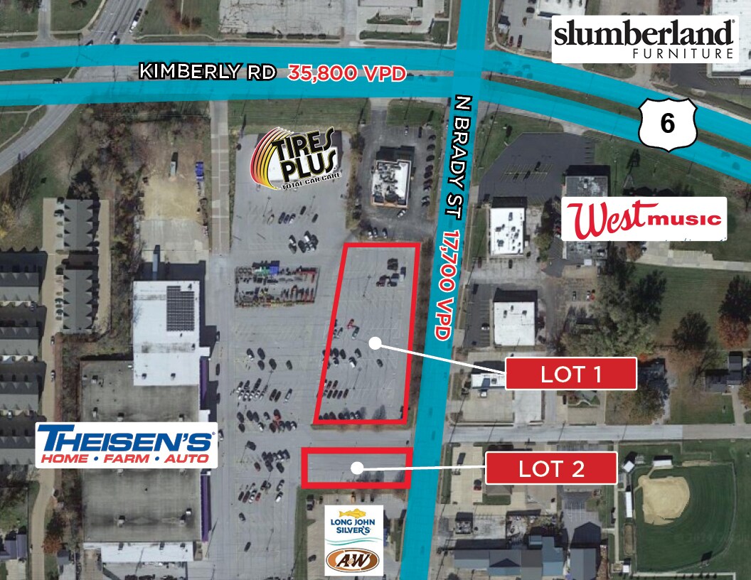 3808 Brady St, Davenport, IA à vendre Photo du bâtiment- Image 1 de 5