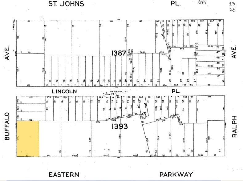 291 Buffalo Ave, Brooklyn, NY for lease - Plat Map - Image 2 of 5