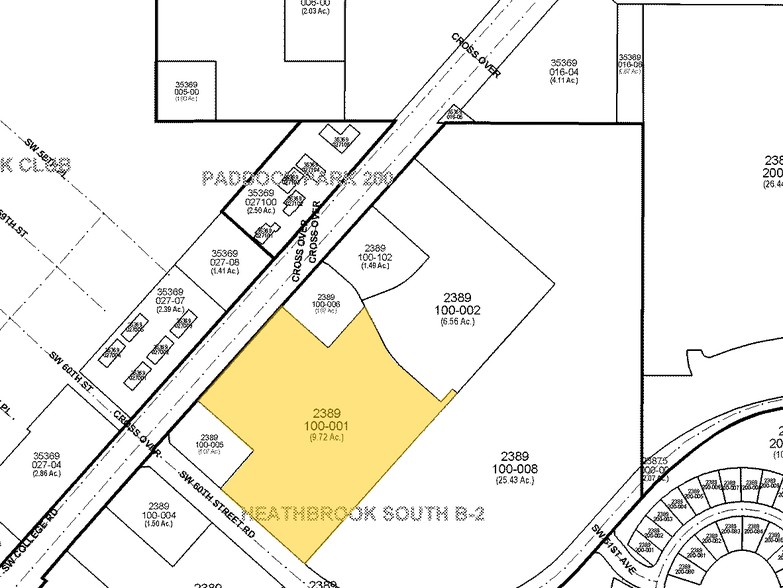 5400 SW College Rd, Ocala, FL à louer - Plan cadastral - Image 2 de 4