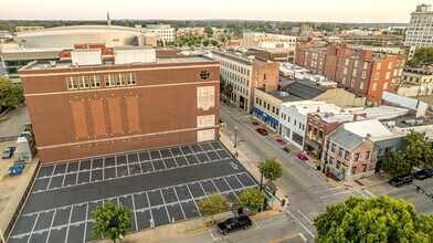 528 Main St, Evansville, IN - Aerial map view