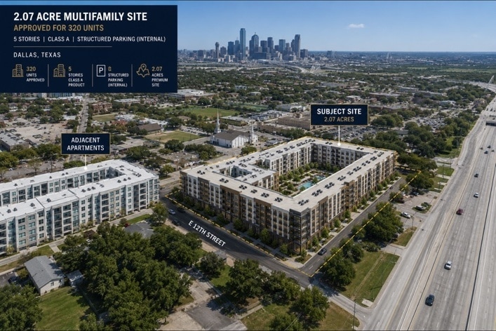 132-140 E 12th St, Dallas, TX for sale - Building Photo - Image 2 of 8
