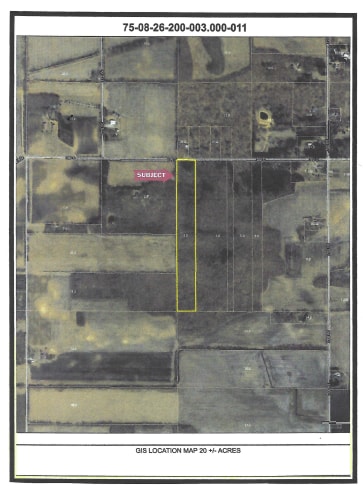 700 South, San Pierre, IN for sale - Site Plan - Image 3 of 4