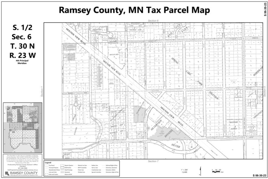 2833 Mounds View Blvd, Mounds View, MN à vendre - Plan cadastral - Image 2 de 12