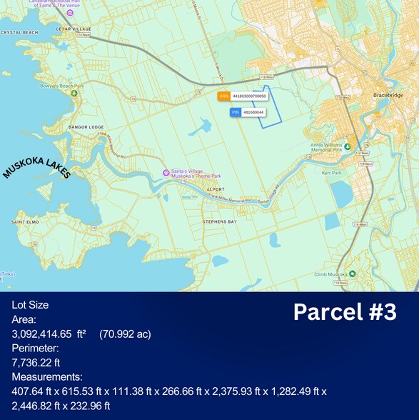 190 Santas Village Road, Bracebridge, ON à vendre - Photo du bâtiment - Image 2 de 59