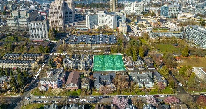 834-860 13th Av W, Vancouver, BC for sale - Aerial - Image 1 of 1