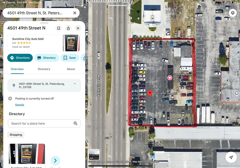 4501 49th St N, Saint Petersburg, FL for lease - Aerial - Image 2 of 15