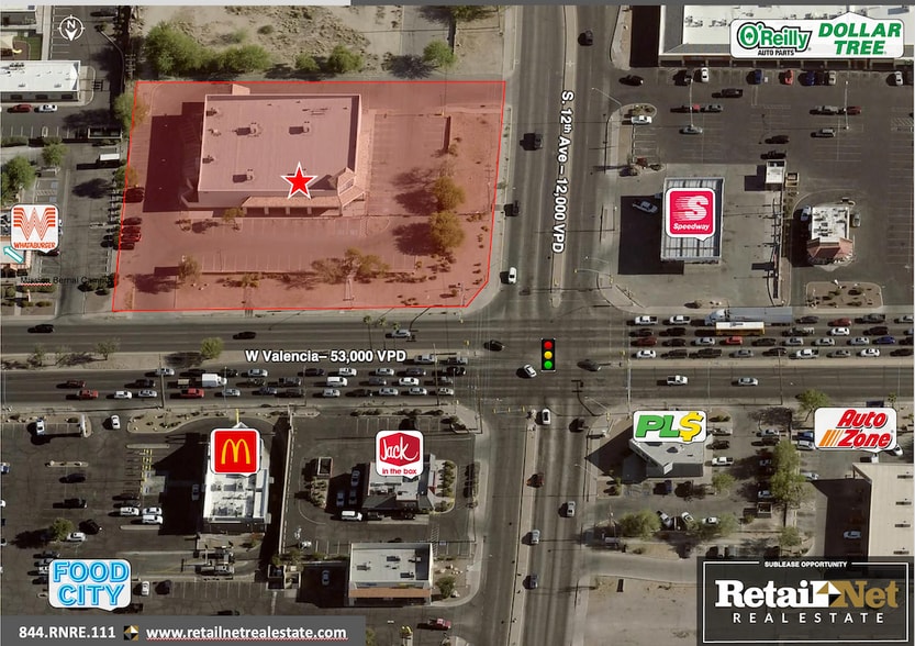 525 W Valencia Rd, Tucson, AZ for lease - Building Photo - Image 3 of 8