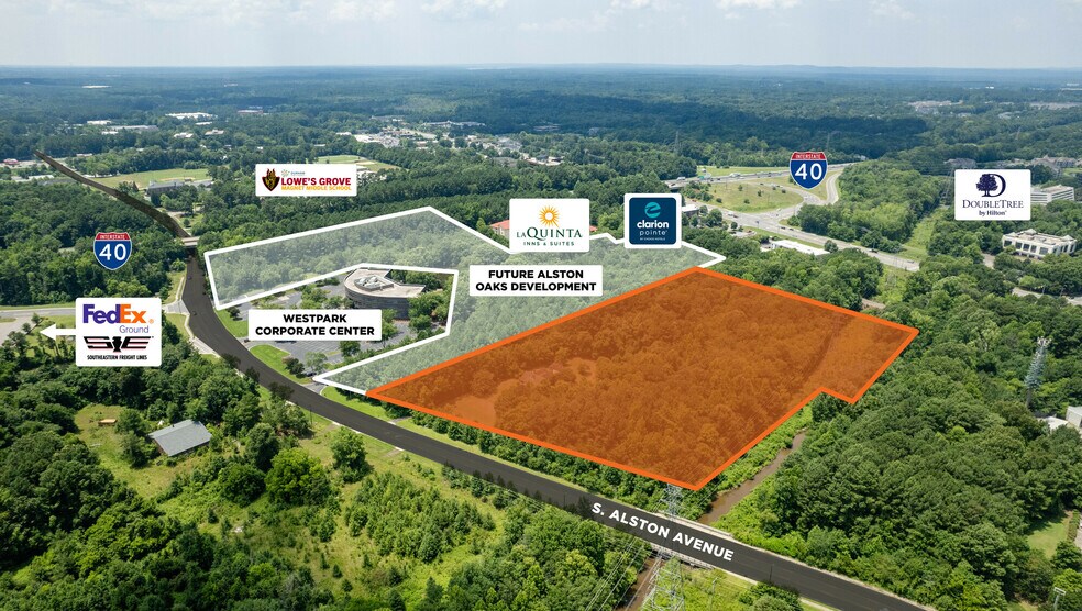 4348 S Alston Ave, Durham, NC à vendre - Aérien - Image 3 de 7