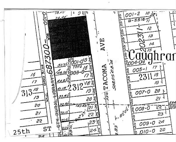 2338 Tacoma Ave S, Tacoma, WA for lease - Plat Map - Image 3 of 5