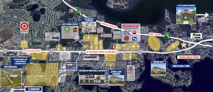 17211 W Colonial Dr, Oakland, FL - Aerial  map view - Image1