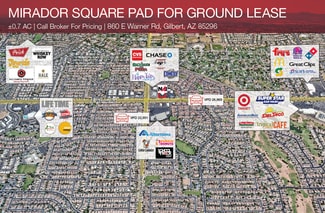 Plus de détails pour 860 E Warner Rd, Gilbert, AZ - Terrain à louer