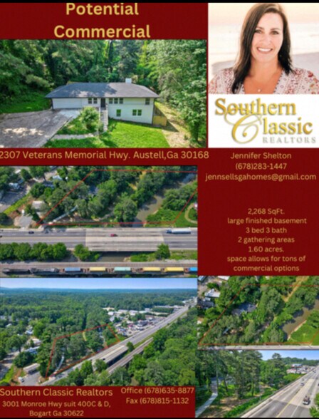 2307 Veterans Memorial Hwy SW, Austell, GA à vendre - Photo du bâtiment - Image 1 de 36
