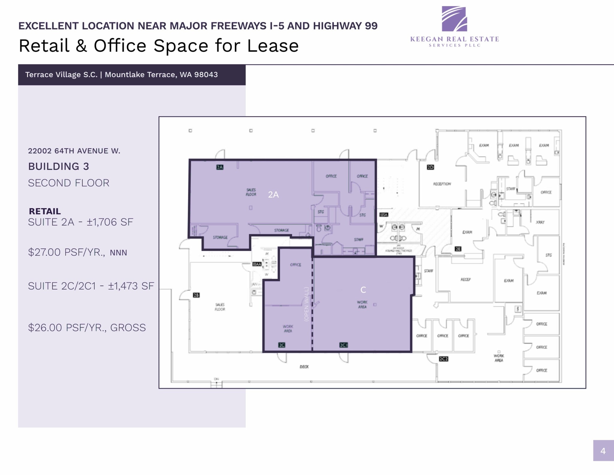 22003 66th Ave W, Mountlake Terrace, WA for lease Floor Plan- Image 1 of 1