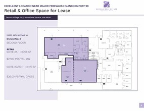 22003 66th Ave W, Mountlake Terrace, WA for lease Floor Plan- Image 1 of 1