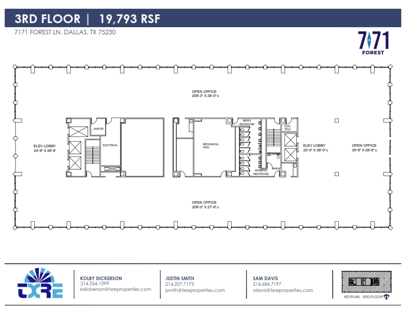 7171 Forest Ln, Dallas, TX for lease Floor Plan- Image 1 of 1