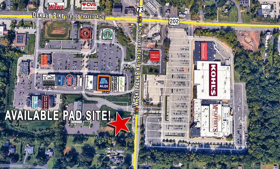 1310 Skippack Pike, Blue Bell, PA à louer - Photo du bâtiment - Image 2 de 2