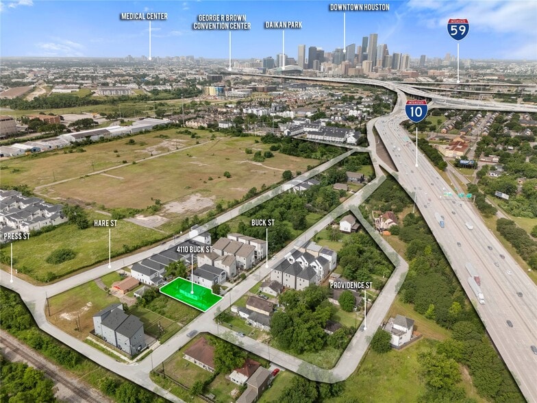 4110 Buck St, Houston, TX à vendre - Photo du bâtiment - Image 1 de 5