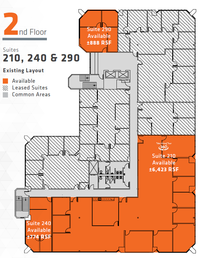 39510 Paseo Padre Pky, Fremont, CA à louer Plan d’étage- Image 1 de 2