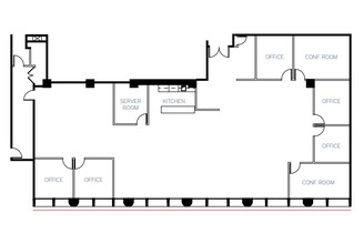 333 W Santa Clara St, San Jose, CA à louer Plan d’étage- Image 1 de 1