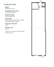 2005 S 54th St, West Allis, WI for lease Floor Plan- Image 1 of 1