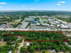 Virginia Ave, Fort Pierce, FL - AERIAL  map view