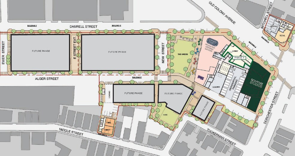 235 Old Colony Ave, Boston, MA à louer - Photo du bâtiment - Image 3 de 7