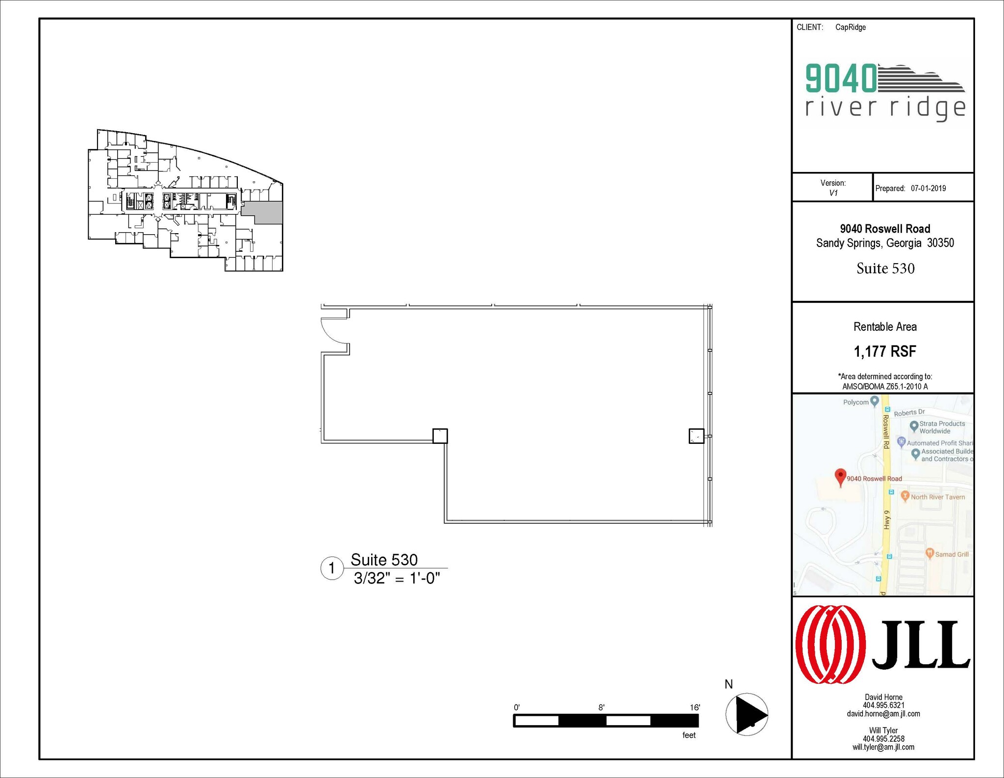 9040 Roswell Rd, Atlanta, GA à louer Plan d  tage- Image 1 de 1