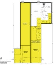 1551 Rosa Parks Blvd, Detroit, MI for lease Floor Plan- Image 2 of 4