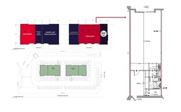 8101-8119 Chamberlayne Rd, Mechanicsville, VA for lease Site Plan- Image 2 of 7