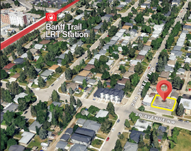 2220 20th Ave NW, Calgary, AB for lease Aerial- Image 2 of 3