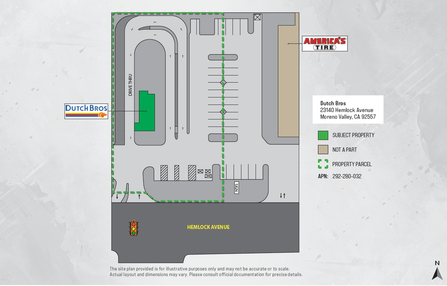 23140 Hemlock Ave, Moreno Valley, CA for sale - Site Plan - Image 2 of 4