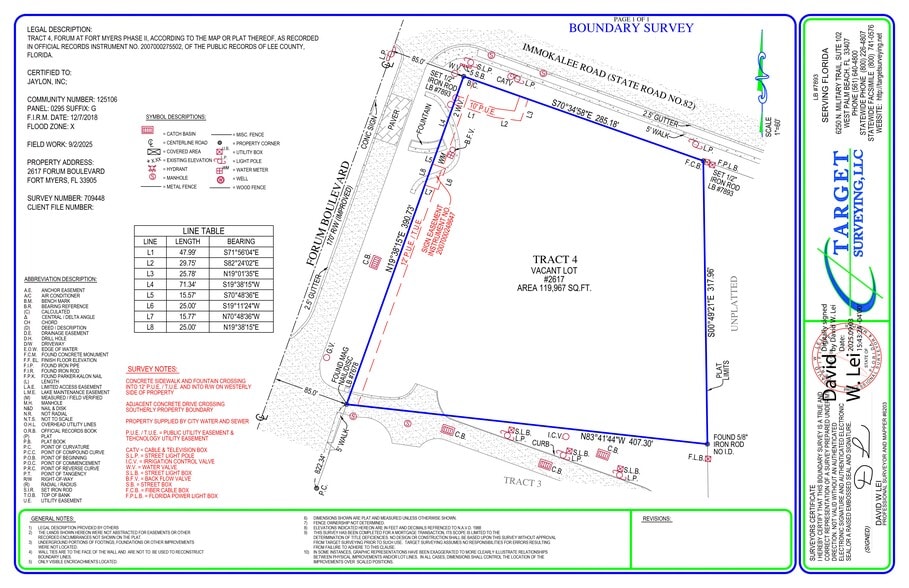 2615 Forum Blvd Blvd, Fort Myers, FL for lease - Site Plan - Image 3 of 7