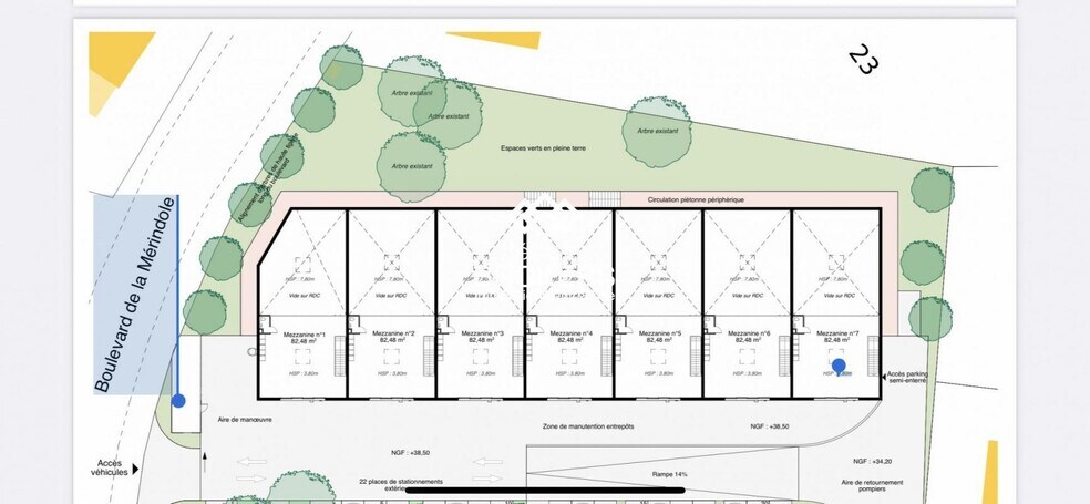 Industrial in Port-de-Bouc for sale - Site Plan - Image 2 of 7