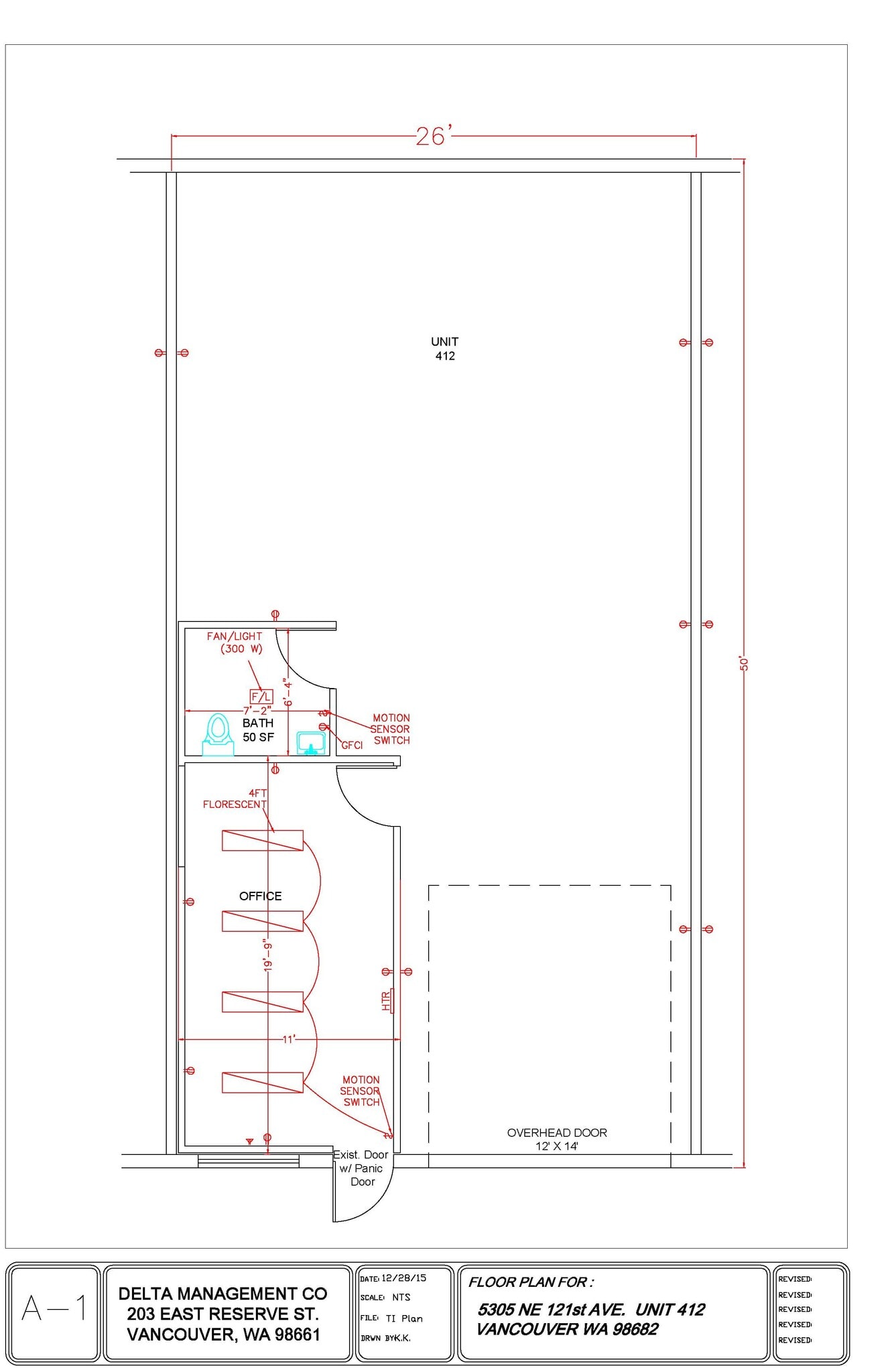 5305 NE 121st Ave, Vancouver, WA for lease Interior Photo- Image 1 of 1