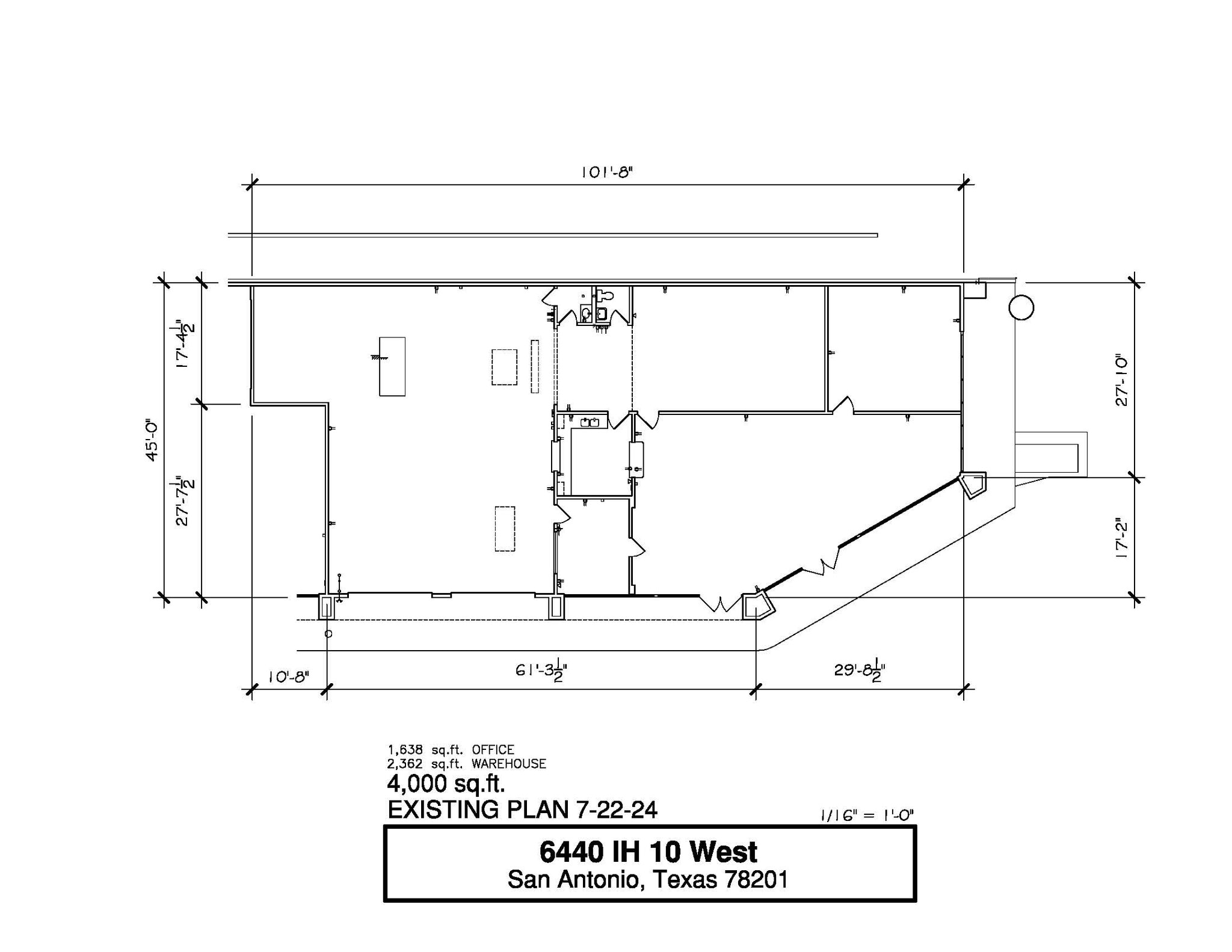 6400-6440 W Interstate 10, San Antonio, TX for lease Floor Plan- Image 1 of 1