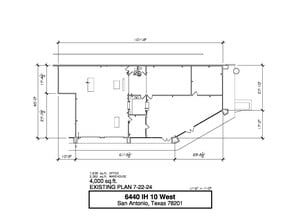 6400-6440 W Interstate 10, San Antonio, TX for lease Floor Plan- Image 1 of 1