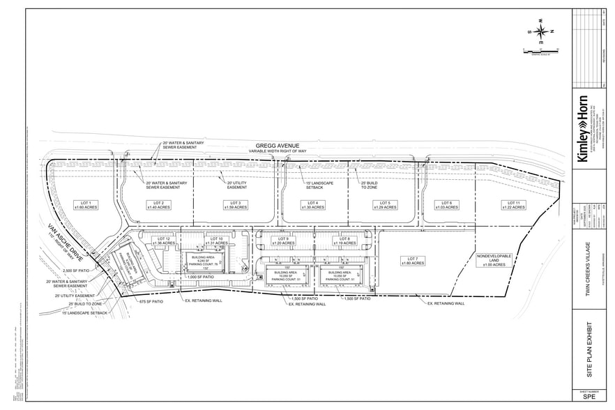 N Gregg Ave, Fayetteville, AR for sale - Site Plan - Image 3 of 5