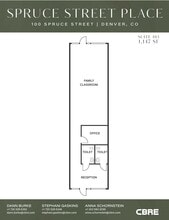 100 Spruce St, Denver, CO for lease Floor Plan- Image 1 of 1
