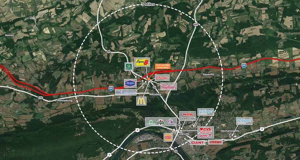 23 Sheraton Rd, Danville, PA à louer - Photo du bâtiment - Image 2 de 3