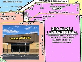 Plus de détails pour TBD Old 421 Road, Liberty, NC - Terrain à vendre