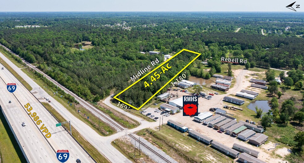 12135 U.S. 59 Business, Splendora, TX à vendre - Photo du bâtiment - Image 1 de 9