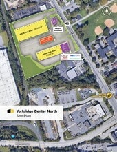 10540 York Rd, Cockeysville, MD à louer Plan de site- Image 2 de 2