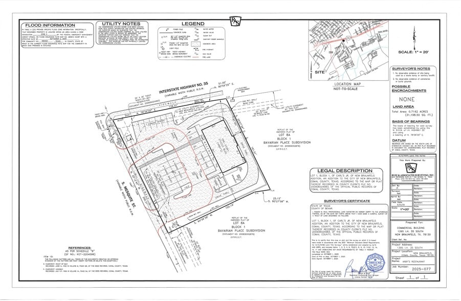 1395 S IH 35, New Braunfels, TX for lease - Site Plan - Image 2 of 2