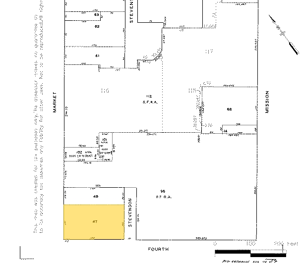 799 Market St, San Francisco, CA à vendre - Plan cadastral - Image 1 de 1