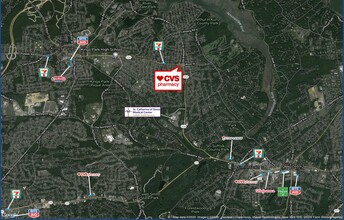 742-750 Route 25A St, Kings Park, NY - aerial  map view