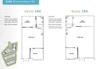 6185 Cornerstone Ct E, San Diego, CA for lease Floor Plan- Image 1 of 1